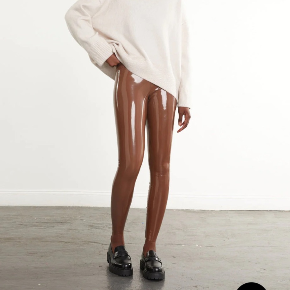 NWT Commando Faux Leather Patent Leggings